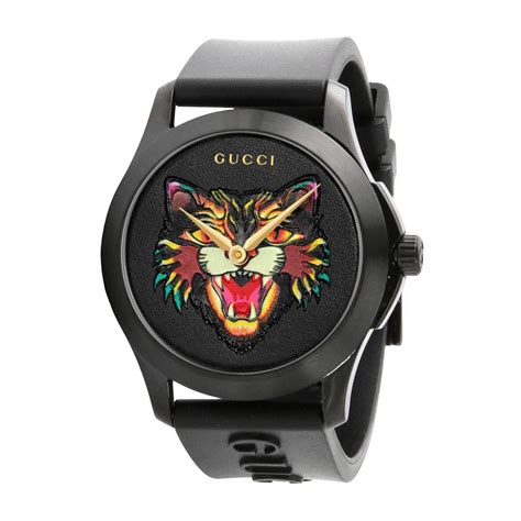 montre gucci noir homme